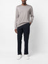 crew-neck cashmere-silk jumper